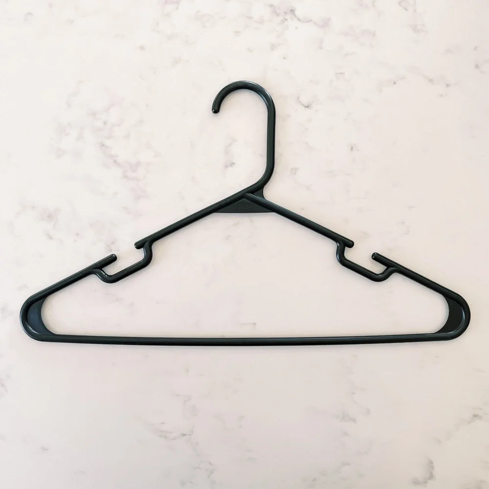 Black Plastic Hanger Bundle